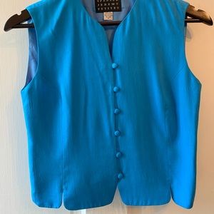 Silk sleeveless top